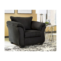 Chaise Darcy contemporaine noire