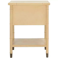 Table d'appoint Ahab 2 tiroirs 1 étagère - ACC6606 - Safavieh