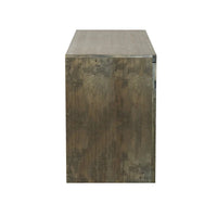 Meuble TV Bridgevine Home Joshua Creek 48 pouces pour TV jusqu'à 55 pouces, sans assemblage requis, finition Barnwood