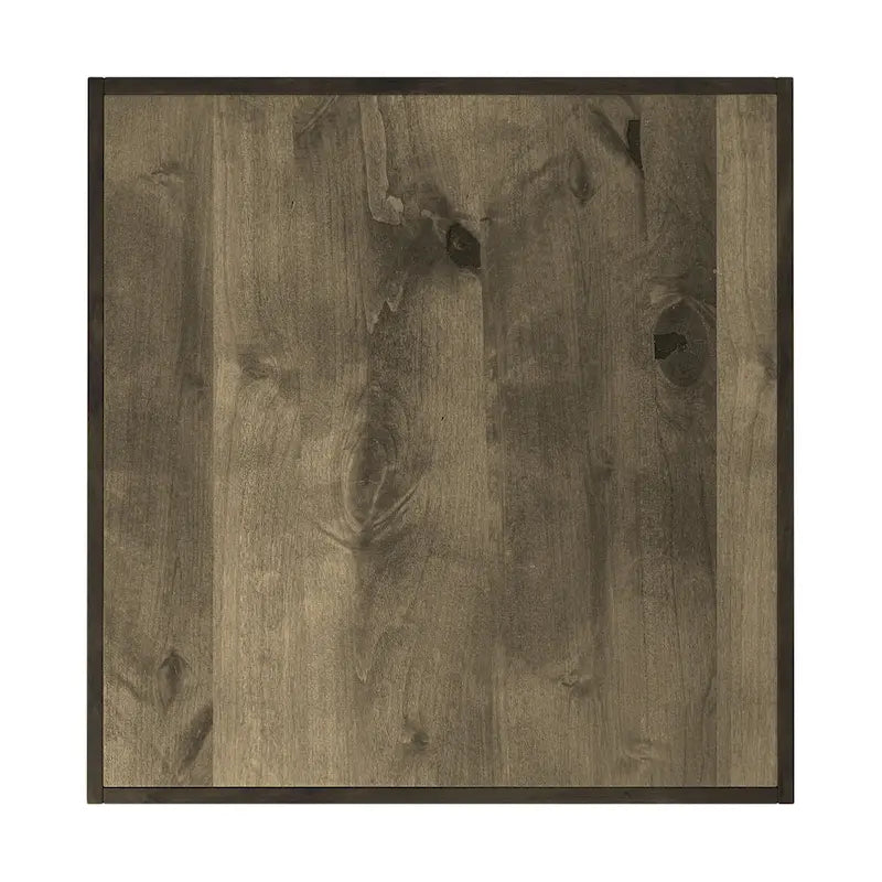 Meuble TV Bridgevine Home Joshua Creek 48 pouces pour TV jusqu'à 55 pouces, sans assemblage requis, finition Barnwood