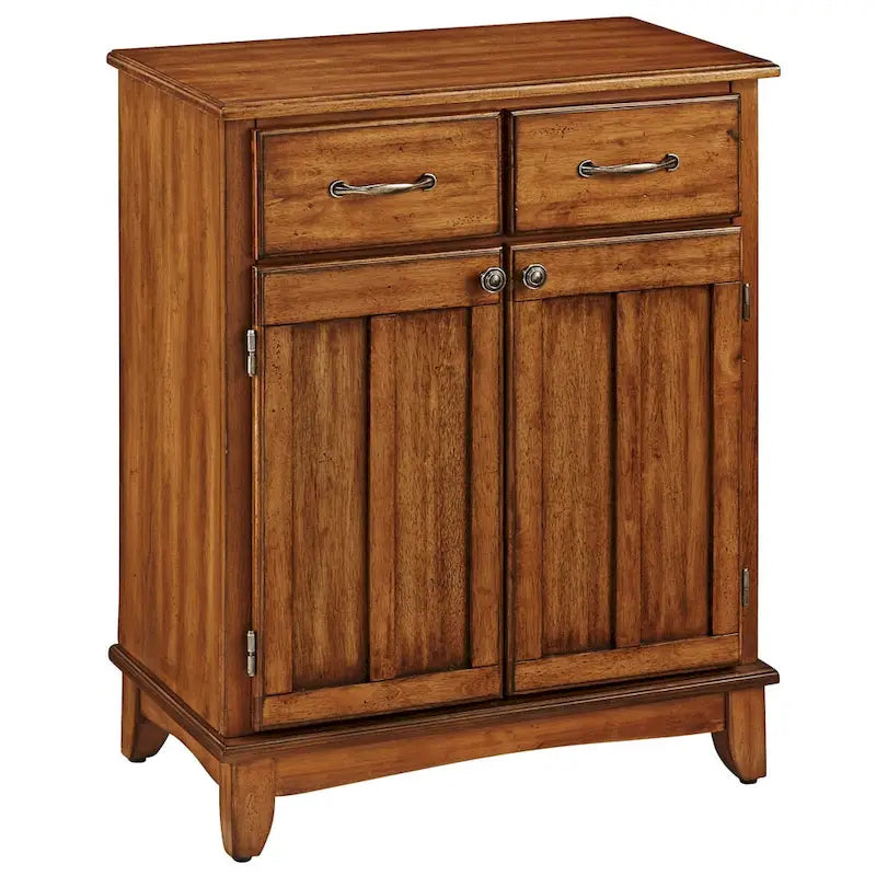 Buffet en chêne Narcisse Copper Grove avec plateau en bois