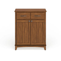 Buffet en chêne Narcisse Copper Grove avec plateau en bois