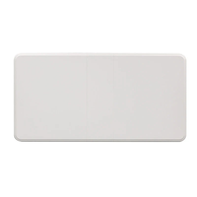 Ensemble de table rectangulaire Summer House blanc huître, 6 pièces