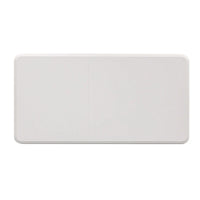 Ensemble de table rectangulaire Summer House blanc huître, 6 pièces