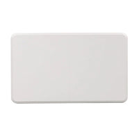 Ensemble de table rectangulaire Summer House blanc huître, 6 pièces