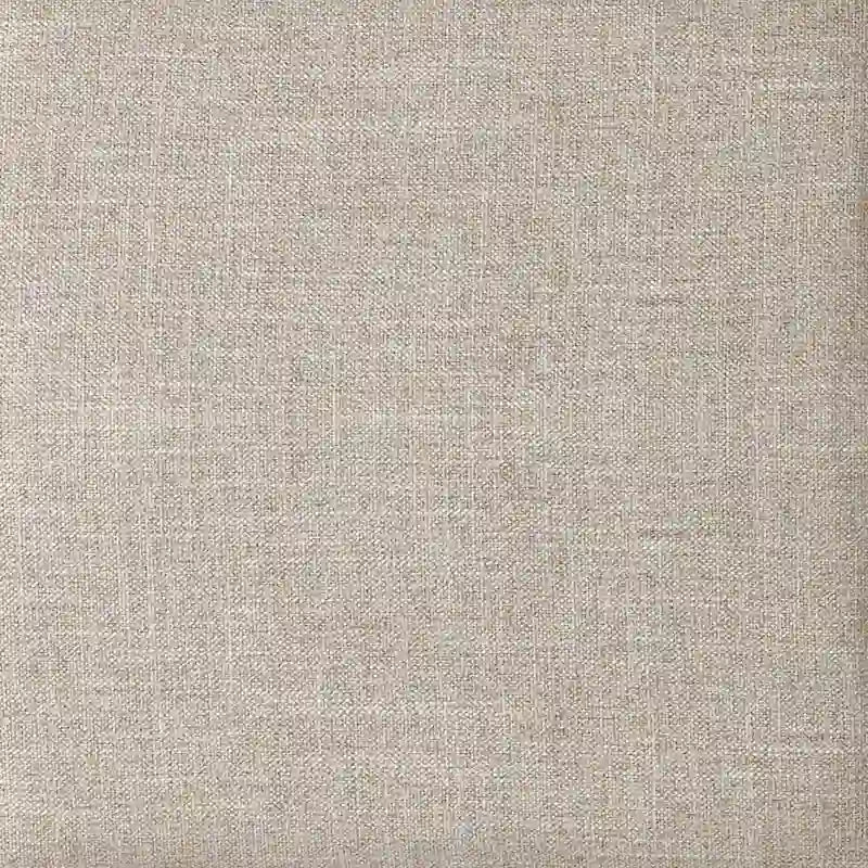 Topanga Chaise de salle à manger à assise enveloppante en tissu beige avec structure en bois massif blond - 23L x 22P x 31.5H