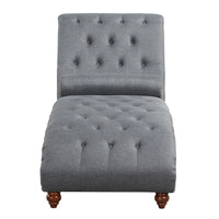 Méridienne d'Intérieur Moderne sans Accoudoirs en Velours avec 1 Coussin Traversin