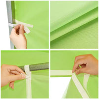 InstaHibit Fermeture éclair de paroi latérale universelle UV30+ compatible avec auvent 10x10ft, pique-nique, 1 pièce, Vert
