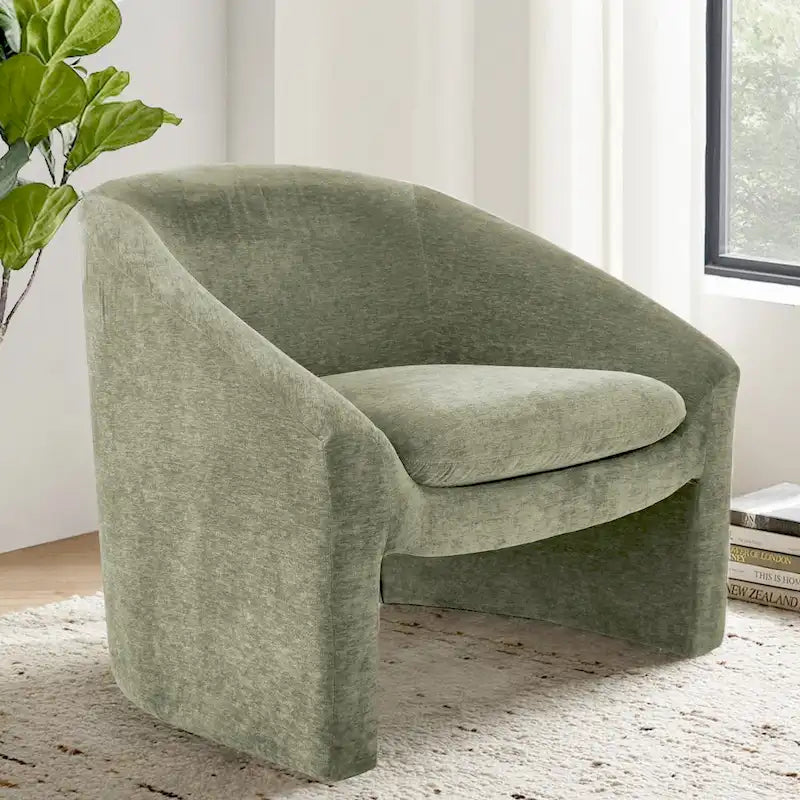 Fauteuil crapaud rembourré