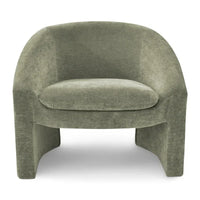 Fauteuil crapaud rembourré