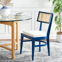Chaise de salle à manger en cannage SAFAVIEH Opha - 18 L x 23 P x 35 H - 18Lx23Px35H