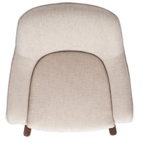 Fauteuil à bascule mid-century SAFAVIEH Couture Breeda - 32Lx37Px32H