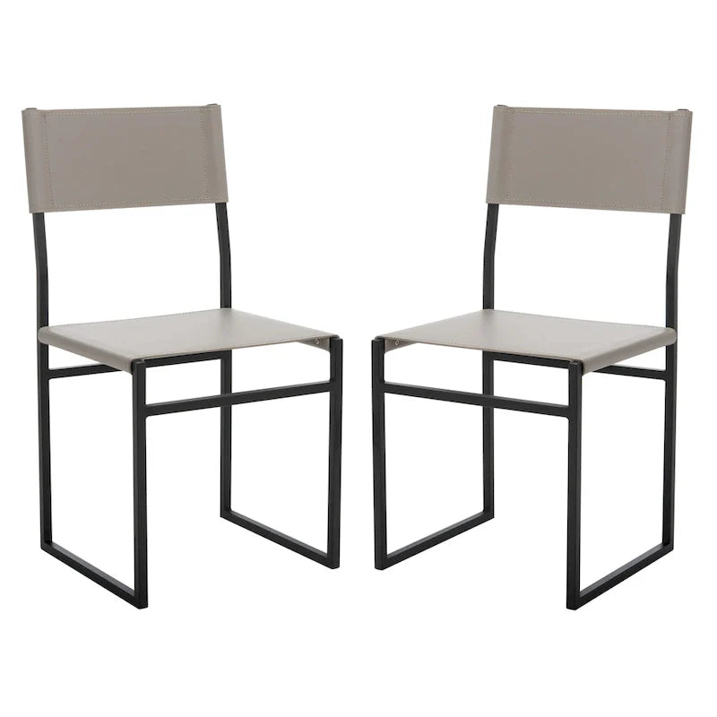 Chaise de salle à manger SAFAVIEH Daphne (lot de 2) - 18 L x 18.8 P x 35 H - 18Lx19Px35H
