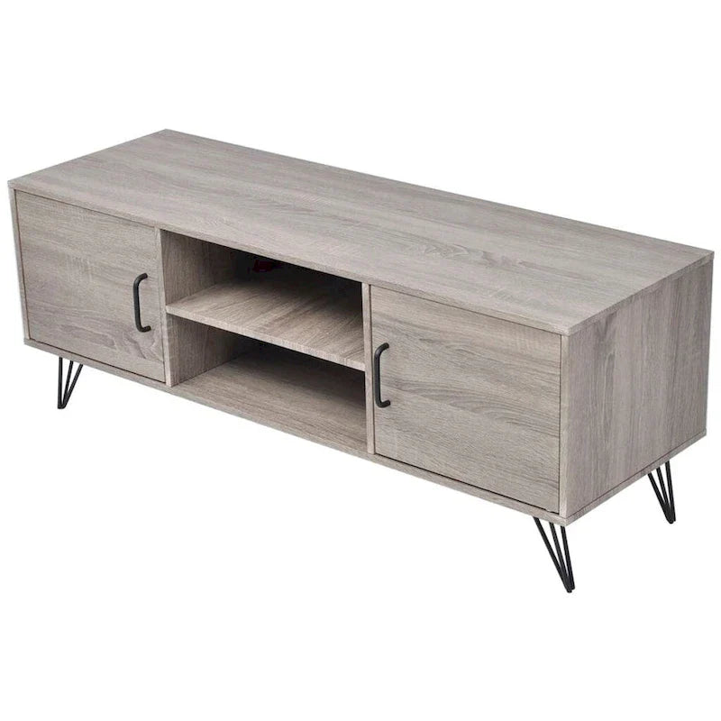 Meuble TV vidaXL 47,2x15,7x17,7 Gris