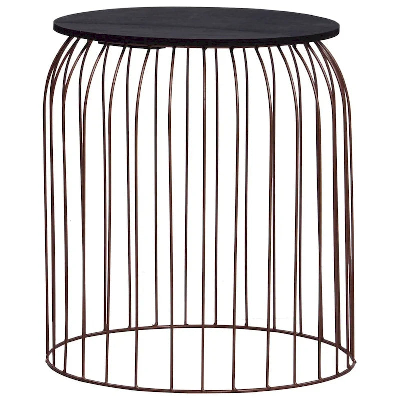vidaXL Tables basses 3 pcs Cuivre