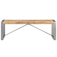 Table basse vidaXL 47,2x23,6x15,7 bois de manguier brut