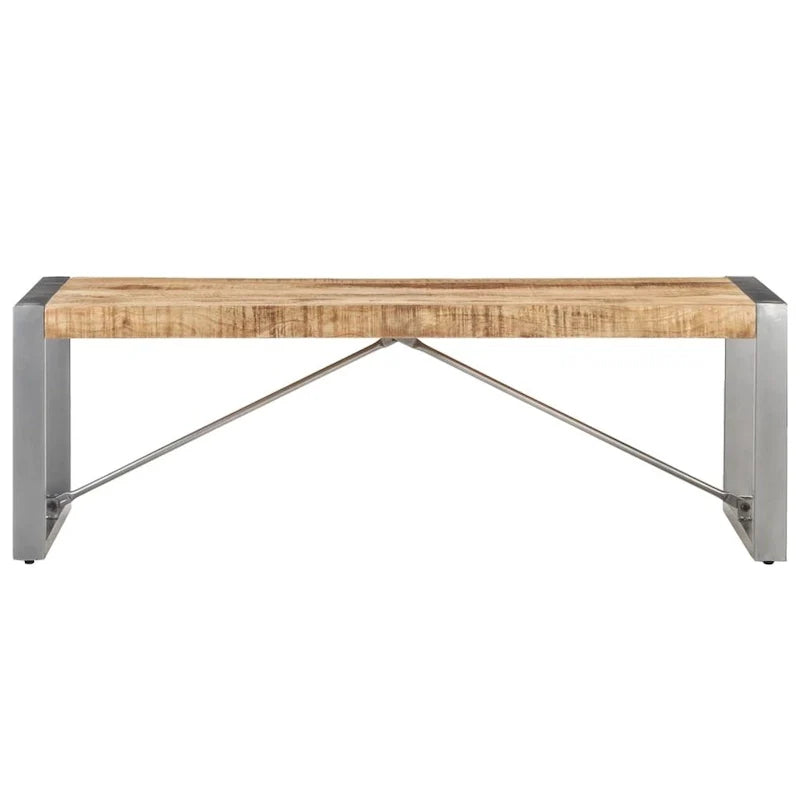 Table basse vidaXL 47,2x23,6x15,7 bois de manguier brut