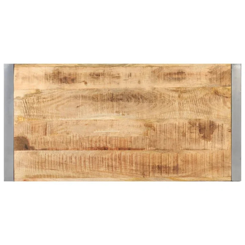 Table basse vidaXL 47,2x23,6x15,7 bois de manguier brut