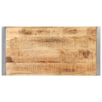 Table basse vidaXL 47,2x23,6x15,7 bois de manguier brut