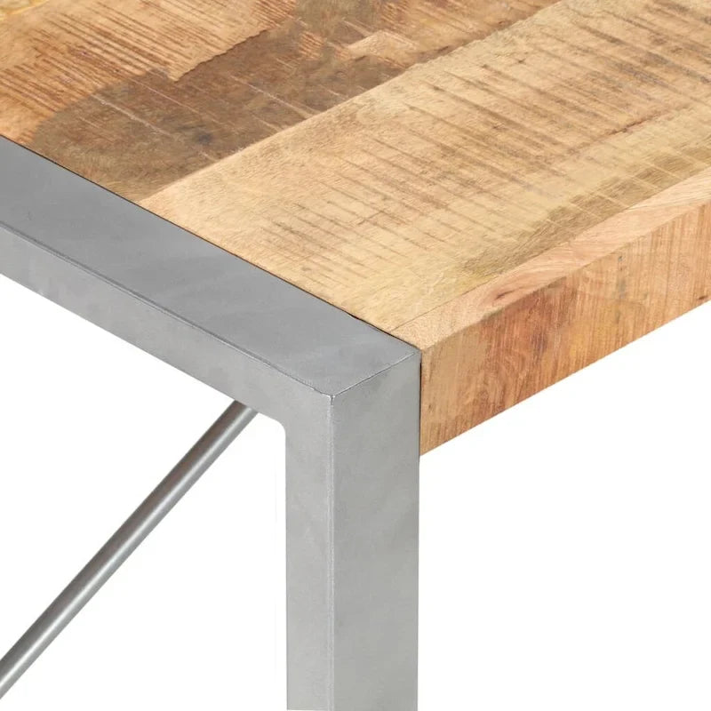Table basse vidaXL 47,2x23,6x15,7 bois de manguier brut