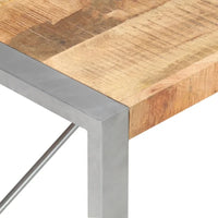 Table basse vidaXL 47,2x23,6x15,7 bois de manguier brut