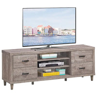 Meuble TV Costway pour TV jusqu'à 65 avec rangement - Voir détails