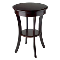 Table d'appoint ronde Sasha, cappuccino - 20L x 20P x 27H