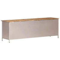 Meuble TV vidaXL 120x30x40 cm Bois de manguier brut