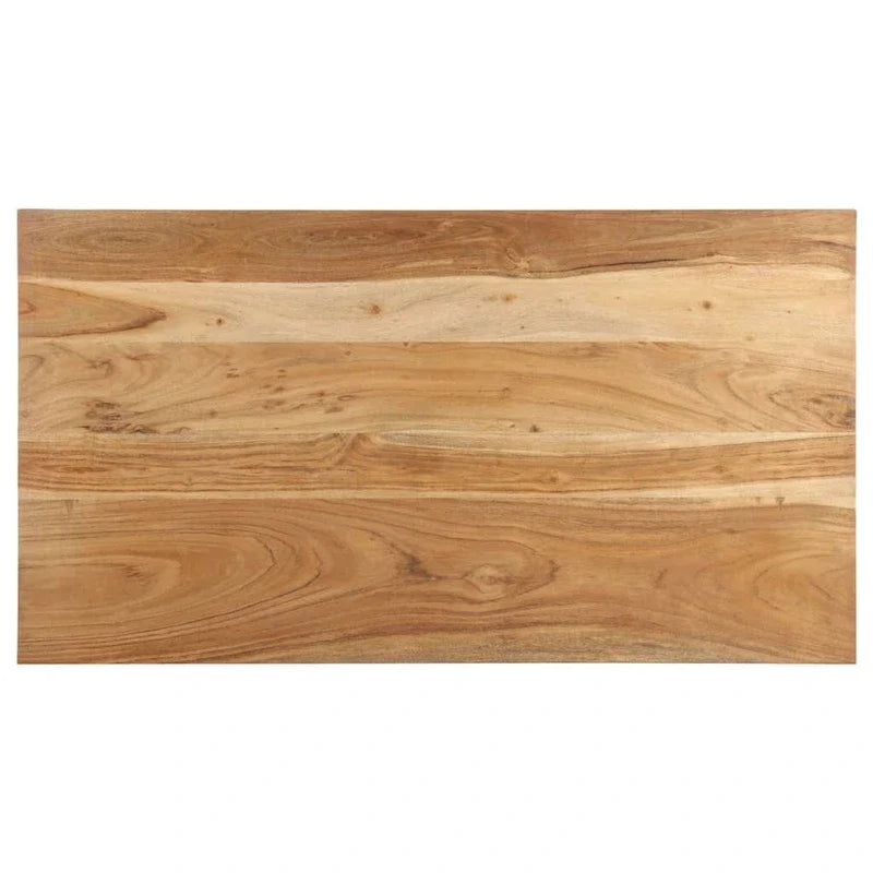 Table basse vidaXL 43,3x23,6x13,8 bois d'acacia massif - 43,3 x 23,6 x 13,8