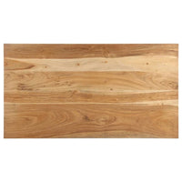 Table basse vidaXL 43,3x23,6x13,8 bois d'acacia massif - 43,3 x 23,6 x 13,8