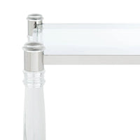 Table d'appoint en acrylique Lirie SAFAVIEH Couture - 20 L x 20 L x 24 H - 20Lx20Px24H