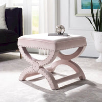 SAFAVIEH Ashanti X-Bench Pouf