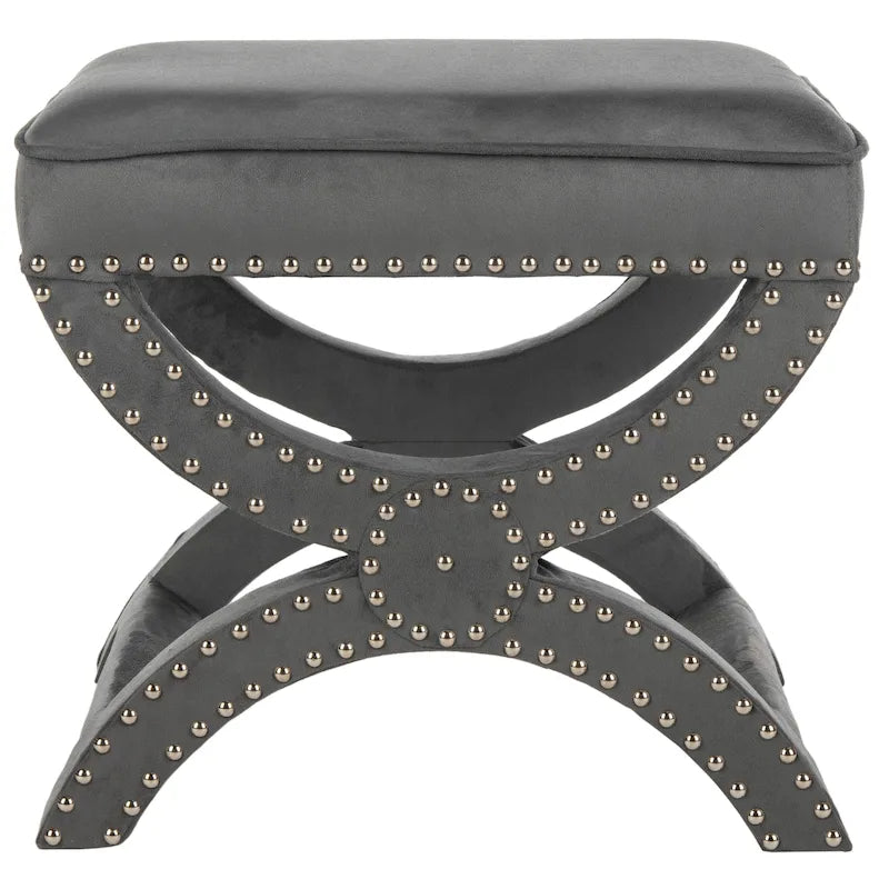 SAFAVIEH Ashanti X-Bench Pouf