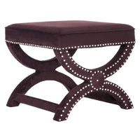 SAFAVIEH Ashanti X-Bench Pouf