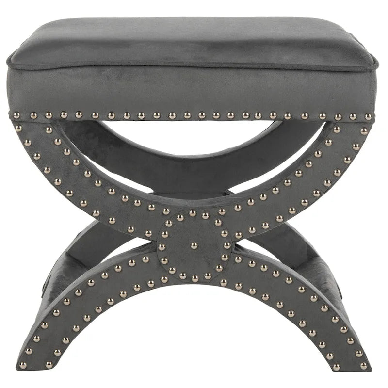 SAFAVIEH Ashanti X-Bench Pouf