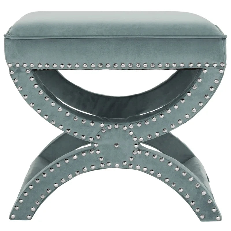 SAFAVIEH Ashanti X-Bench Pouf