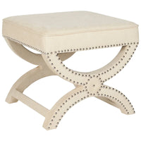 SAFAVIEH Ashanti X-Bench Pouf