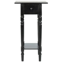 SAFAVIEH Table d'appoint noire Arrie - 17,7 x 13,8 x 31,9 - 18La x 14P x 32H