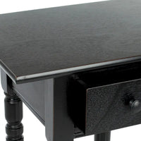 SAFAVIEH Table d'appoint noire Arrie - 17,7 x 13,8 x 31,9 - 18La x 14P x 32H