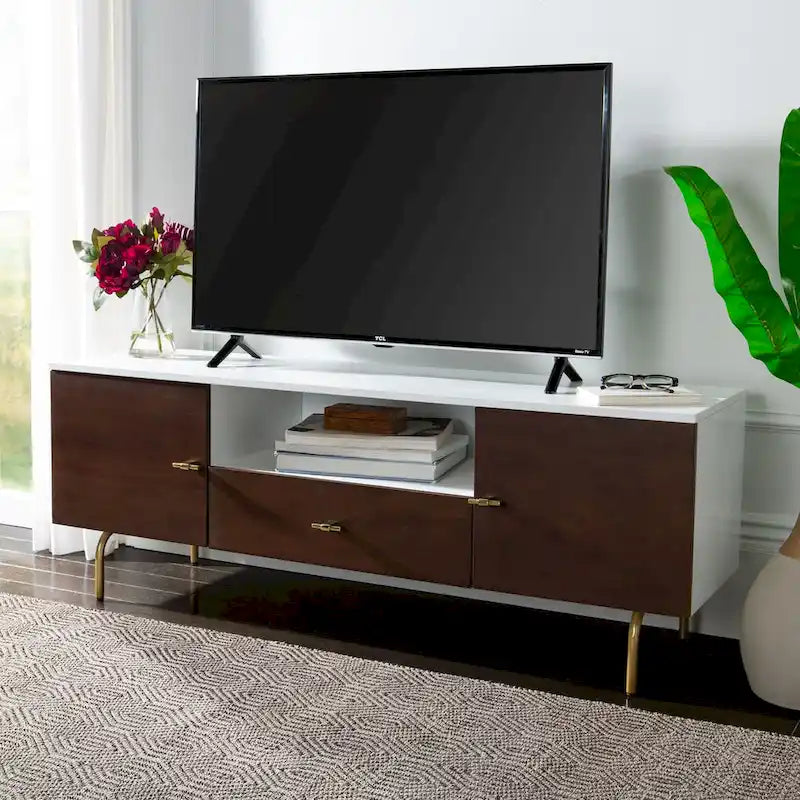 Meuble TV SAFAVIEH Lerke - 137,16 cm L x 40 cm P x 50 cm H - 137x40x50