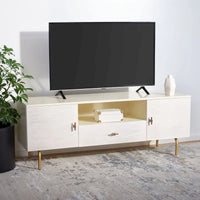 Meuble TV SAFAVIEH Lerke - 137,16 cm L x 40 cm P x 50 cm H - 137x40x50