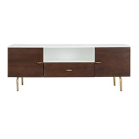 Meuble TV SAFAVIEH Lerke - 137,16 cm L x 40 cm P x 50 cm H - 137x40x50