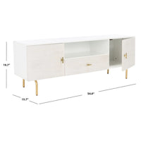 Meuble TV SAFAVIEH Lerke - 137,16 cm L x 40 cm P x 50 cm H - 137x40x50