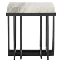 Table d'appoint rectangulaire Mazie SAFAVIEH - 19 L x 13 P x 22 H - 19Lx13Px22H