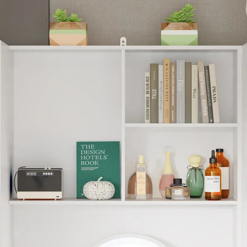 Ensemble de meubles de rangement espace de travail et garde-robe avec coiffeuse de luxe