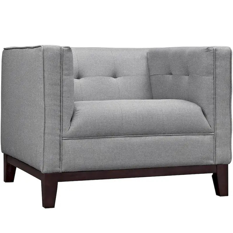 Ensemble de mobilier de salon capitonné Serve, 2 pièces