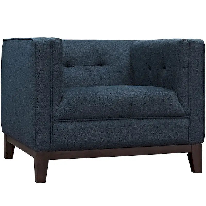 Ensemble de mobilier de salon capitonné Serve, 2 pièces