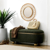 Banc de rangement ottoman, banc de lit ottoman rembourré avec rangement et assise, grand banc de rangement pour couvertures