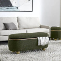 Banc de rangement ottoman, banc de lit ottoman rembourré avec rangement et assise, grand banc de rangement pour couvertures