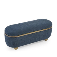 Banc de rangement ottoman, banc de lit ottoman rembourré avec rangement et assise, grand banc de rangement pour couvertures